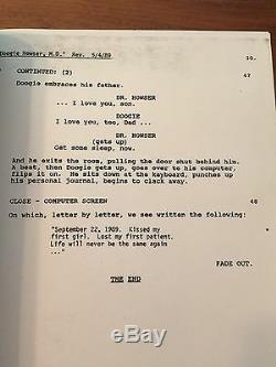1989 Signed Script Doogie Howser MD Pilot Episode Neil Patrick Harris Autograph