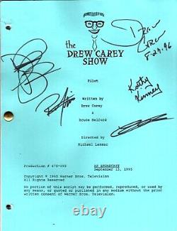 1995 Drew Carey Show Pilot Episode Script Signed by Starring Cast