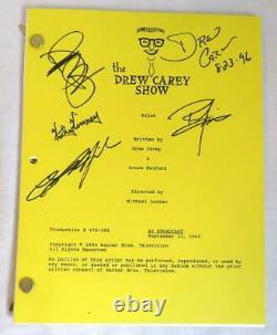 1995 THE DREW CAREY SHOW Pilot Script Signed by Cast Diedrich Bader, RARE