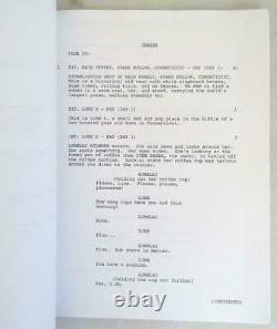 2000 THE GILMORE GIRLS Pilot Script Signed by Cast Lauren Graham, Alexis Bledel