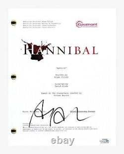 Aaron Abrams Signed Autographed HANNIBAL Pilot Episode Script ACOA COA