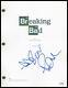 Aaron Paul Breaking Bad AUTOGRAPH Signed'Jesse' Pilot Episode Script ACOA