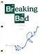 Aaron Paul Signed Breaking Bad Pilot Script Authentic Autograph