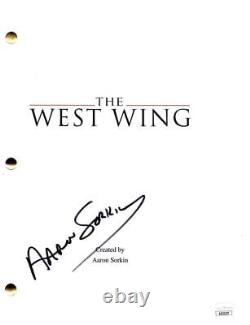 Aaron Sorkin Signed Autograph The West Wing Full Pilot Script Screenplay JSA COA