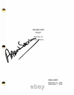 Aaron Sorkin Signed Autograph The West Wing Full Pilot Script The Newsroom