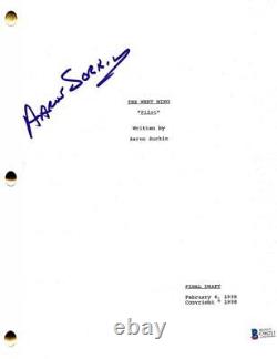 Aaron Sorkin Signed The West Wing Pilot Script Authentic Autograph Beckett