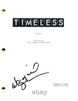 Abigail Spencer Signed Autograph Timeless Full Pilot Script Screenplay