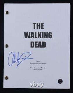 Addy Miller Signed The Walking Dead Pilot Episode Script (Legends COA)