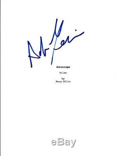 Adrian Grenier Signed Autographed ENTOURAGE Pilot Episode Script COA VD
