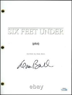 Alan Ball Six Feet Under AUTOGRAPH Signed Full Complete Pilot TV Script ACOA