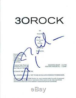 Alec Baldwin Signed Autographed 30 ROCK Pilot Episode Script COA