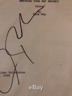 Alec Baldwin signed 30 Rock Pilot Script JSA Auth