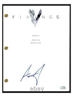 Alexander Ludwig Signed Autographed VIKINGS Pilot Script Screenplay ACOA COA