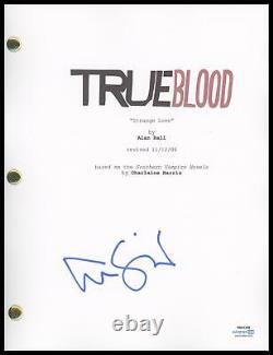 Alexander Skarsgard True Blood AUTOGRAPH Signed Full Pilot Episode Script ACOA