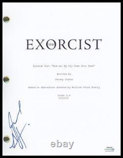 Alfonso Herrera The Exorcist AUTOGRAPH Signed'Father Ortega' Pilot Script