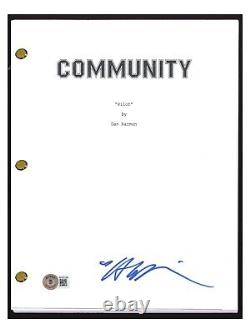 Alison Brie Signed Autographed Community Pilot Script Screenplay Beckett COA