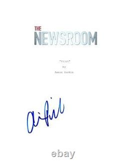 Alison Pill Signed Autographed The Newsroom Pilot Episode Script COA