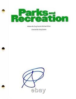 Amy Poehler Parks And Recreation Signed Pilot Script Authentic Autograph Holo