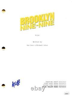 Andre Braugher Signed Autograph Brooklyn Nine Nine Pilot Script Screenplay JSA