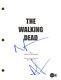 Andrew Lincoln Norman Reedus Signed Autograph The Walking Dead Pilot Script BAS