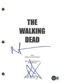 Andrew Lincoln & Norman Reedus Signed The Walking Dead Pilot Script Beckett COA