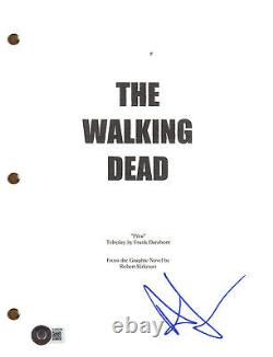 Andrew Lincoln Signed Autograph The Walking Dead Pilot Script Screenplay BAS COA