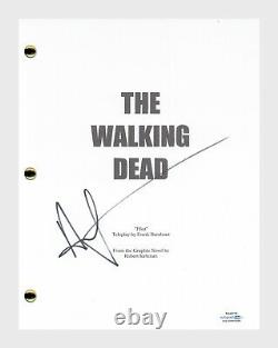 Andrew Lincoln Signed Autographed The Walking Dead Pilot Script Rick ACOA COA