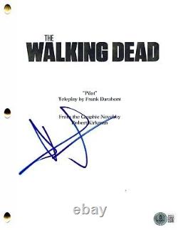 Andrew Lincoln Signed The Walking Dead Pilot Script Authentic Autograph Beckett