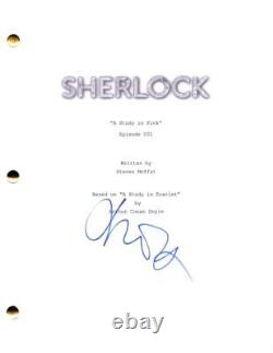 Andrew Scott Signed Autograph Sherlock Full Pilot Script Screenplay Jim Moriarty