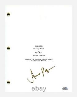 Anna Paquin Signed Autographed TRUE BLOOD Pilot Episode Script ACOA COA