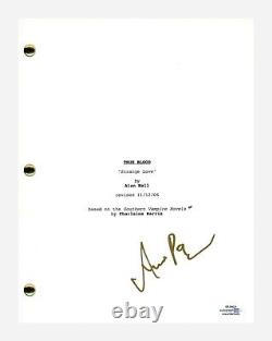 Anna Paquin Signed Autographed TRUE BLOOD Pilot Episode Script ACOA COA