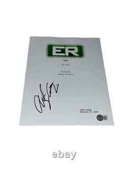 Anthony Edwards Signed Autograph ER PILOT Full TV Script Screenplay BAS COA A