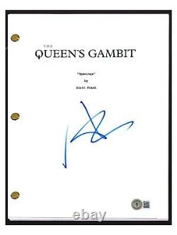 Anya Taylor-Joy Signed Autographed The Queen's Gambit Pilot Script Beckett COA