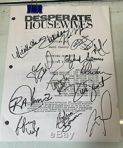 Autographed Desperate Housewives Pilot Script Live Signatures Not Copies