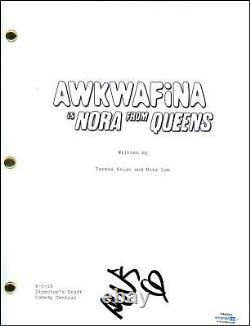 Awkwafina Awkwafina Is Nora from Queens AUTOGRAPH Signed Pilot Script ACOA