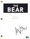 Ayo Edebiri Signed The Bear Pilot Script Authentic Autograph Beckett