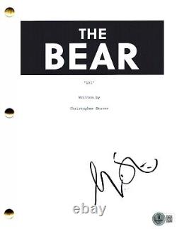 Ayo Edebiri Signed The Bear Pilot Script Authentic Autograph Beckett