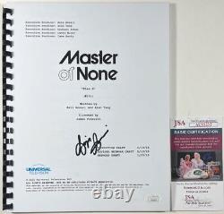 Aziz Ansari Signed Master Of None Full Pilot Episode Script Autograph JSA COA