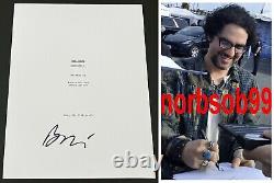 BENNY SAFDIE SIGNED AUTOGRAPH THE CURSE FULL 45 PAGE PILOT SCRIPT withEXACT PROOF