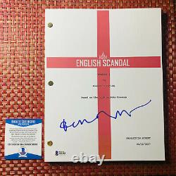 BEN WHISHAW SIGNED A VERY ENGLISH SCANDAL FULL PILOT SCRIPT with BECKETT BAS COA