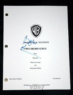 BETH BEHRS Hand Signed 2 TWO BROKE GIRLS Full PILOT TV SCRIPT autographed