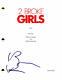 Beth Behrs Signed Autograph 2 Broke Girls Full Pilot Script Kat Dennings