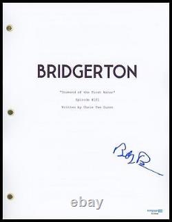 Betsy Beers Bridgerton Producer AUTOGRAPH Signed Pilot Episode Script ACOA