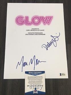 Betty Gilpin Marc Maron Signed Glow Full Script Pilot Episode GLOW BECKETT BAS