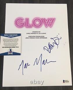 Betty Gilpin Marc Maron Signed Glow Full Script Pilot Episode Netflix BECKETT