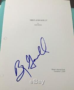 Billy Gardell Signed Autograph Rare Mike & Molly Pilot Episode Show Script Coa