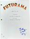 Billy West Signed Inscribed Futurama Space Pilot 3000 Episode Script Fry JSA COA