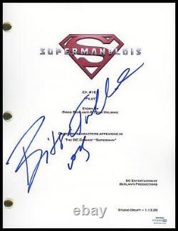 Bitsie Tulloch Superman & Lois AUTOGRAPH Signed Full Pilot Episode Script ACOA