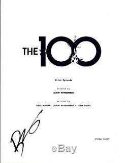 Bob Morley Signed Autographed THE 100 Pilot Episode Script COA VD