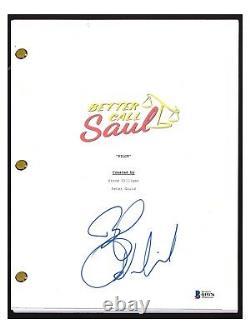 Bob Odenkirk Signed Autographed Better Call Saul Pilot Script Beckett COA